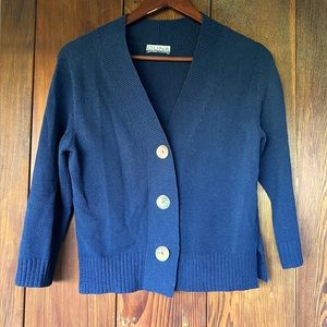 Navy Cardigan